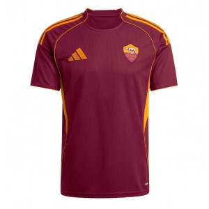 Fotbalové Dres AS Roma Domácí Oblečení 2025-26 Krátký Rukáv